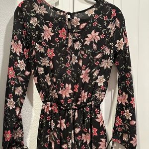 Floral jumpsuit